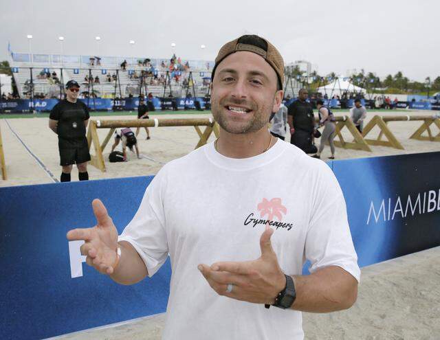 Dylan Malitsky, managing director at WZA Sports pose for the picture during Wodapalooza fitness festival on Friday, March 13, 2026 in Miami Beach . Andrew Uloza / for Miami Herald