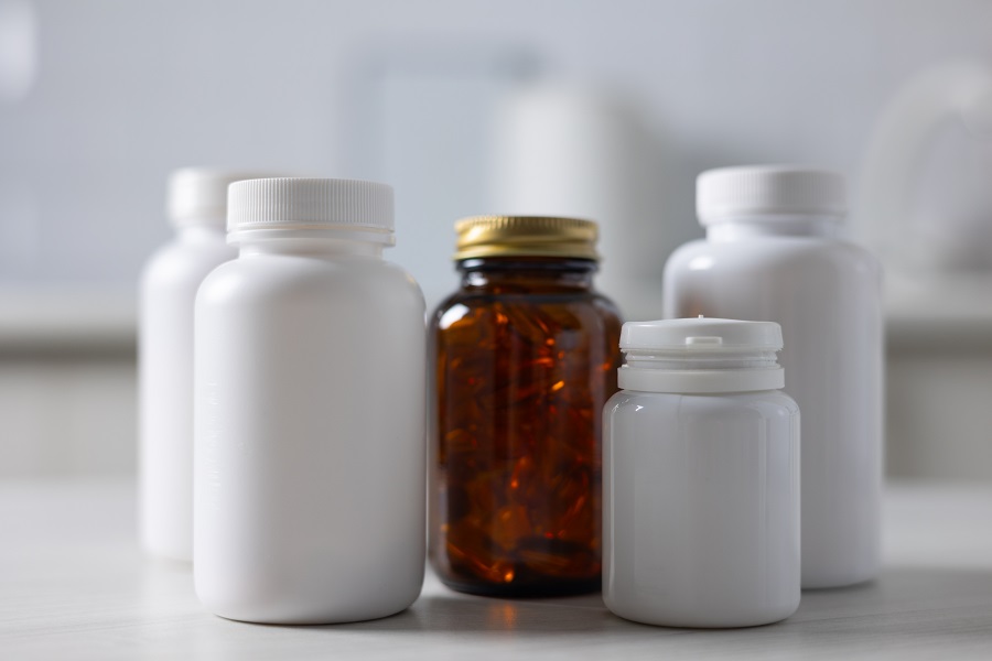 Supplement bottles